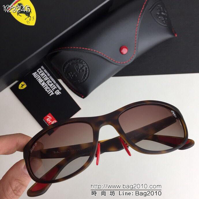 RAYBAN雷朋 法拉利車隊款 經典框型 太陽鏡 男女通用  lly1365